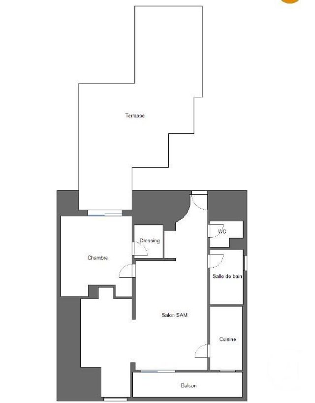 Afficher la photo en grand Appartement T3 à vendre - 3 pièces - 71.21 m2 - BOULOGNE BILLANCOURT - 92 - ILE-DE-FRANCE - Century 21 Marché Escudier