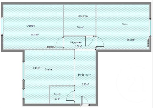 Appartement T2 à vendre - 2 pièces - 38.05 m2 - BOULOGNE BILLANCOURT - 92 - ILE-DE-FRANCE - Century 21 Marché Escudier