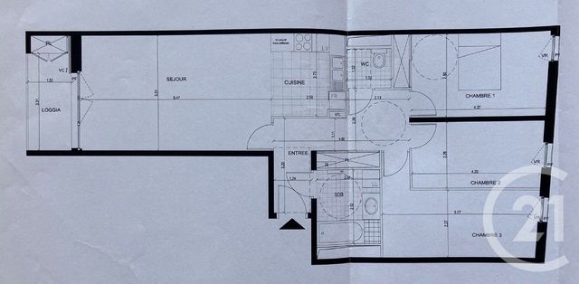 Appartement T4 à louer - 4 pièces - 87.25 m2 - BOULOGNE BILLANCOURT - 92 - ILE-DE-FRANCE - Century 21 Marché Escudier
