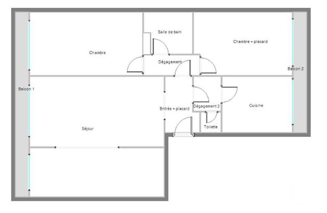 Appartement T4 à vendre - 4 pièces - 84.14 m2 - BOULOGNE BILLANCOURT - 92 - ILE-DE-FRANCE - Century 21 Marché Escudier