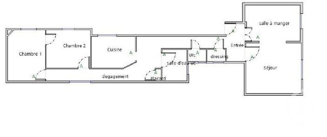 Appartement F4 à vendre - 4 pièces - 93.07 m2 - BOULOGNE BILLANCOURT - 92 - ILE-DE-FRANCE - Century 21 Marché Escudier