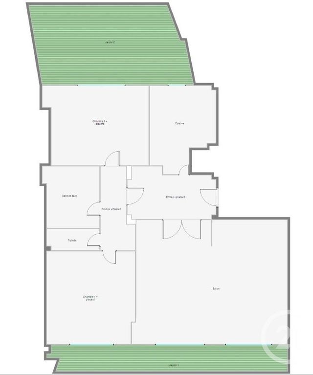 Appartement T3 à louer - 3 pièces - 79.86 m2 - BOULOGNE BILLANCOURT - 92 - ILE-DE-FRANCE - Century 21 Marché Escudier