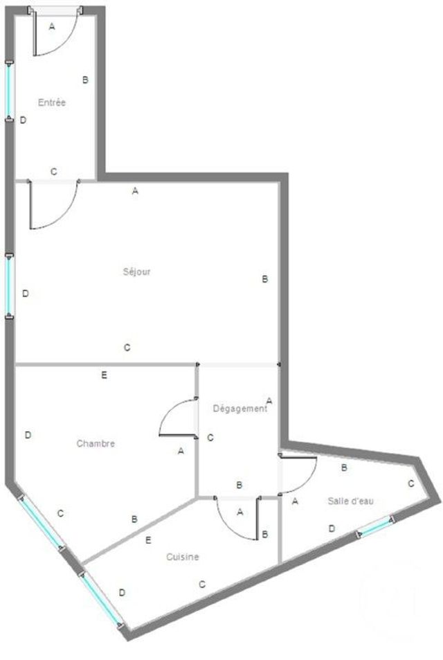 Appartement F2 à vendre - 2 pièces - 36.8 m2 - BOULOGNE BILLANCOURT - 92 - ILE-DE-FRANCE - Century 21 Marché Escudier