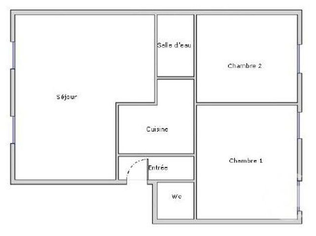 Appartement F3 à vendre - 3 pièces - 57.34 m2 - BOULOGNE BILLANCOURT - 92 - ILE-DE-FRANCE - Century 21 Marché Escudier