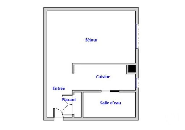 Appartement Studio à louer - 1 pièce - 19.31 m2 - BOULOGNE BILLANCOURT - 92 - ILE-DE-FRANCE - Century 21 Marché Escudier