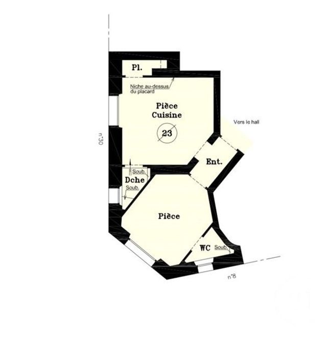 Appartement T2 à vendre - 2 pièces - 27.03 m2 - BOULOGNE BILLANCOURT - 92 - ILE-DE-FRANCE - Century 21 Marché Escudier