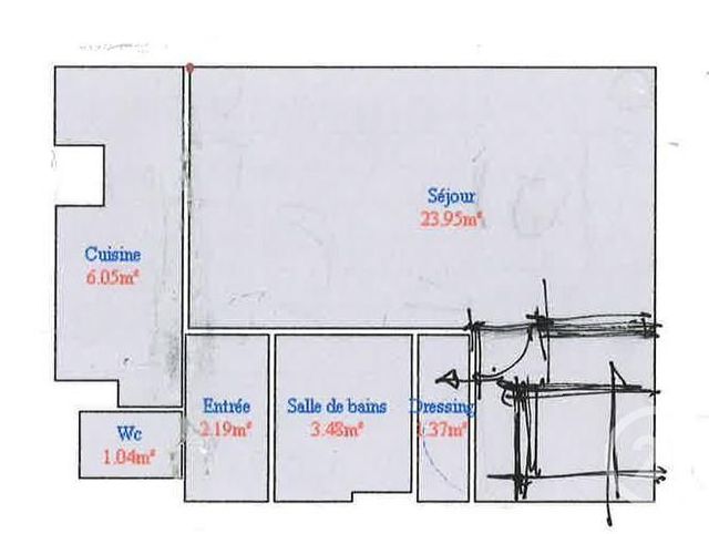 Appartement T1 à louer - 1 pièce - 38.08 m2 - BOULOGNE BILLANCOURT - 92 - ILE-DE-FRANCE - Century 21 Marché Escudier