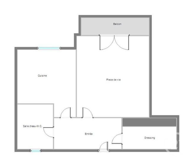 Appartement T1 à louer - 1 pièce - 36.05 m2 - BOULOGNE BILLANCOURT - 92 - ILE-DE-FRANCE - Century 21 Marché Escudier
