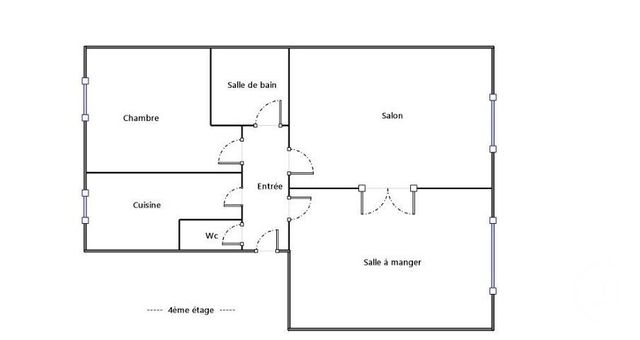 Appartement T3 à louer - 3 pièces - 61.93 m2 - BOULOGNE BILLANCOURT - 92 - ILE-DE-FRANCE - Century 21 Marché Escudier