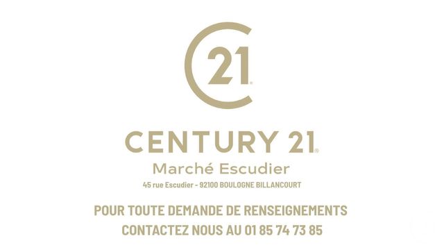 Appartement T3 à vendre - 3 pièces - 68.79 m2 - BOULOGNE BILLANCOURT - 92 - ILE-DE-FRANCE - Century 21 Marché Escudier
