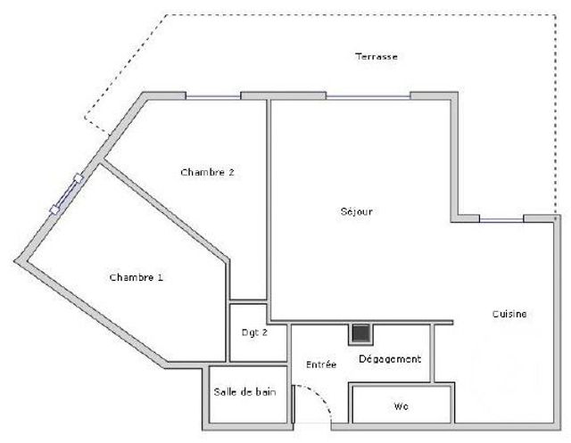 Appartement T3 à vendre - 3 pièces - 71.19 m2 - ASNIERES SUR SEINE - 92 - ILE-DE-FRANCE - Century 21 Marché Escudier