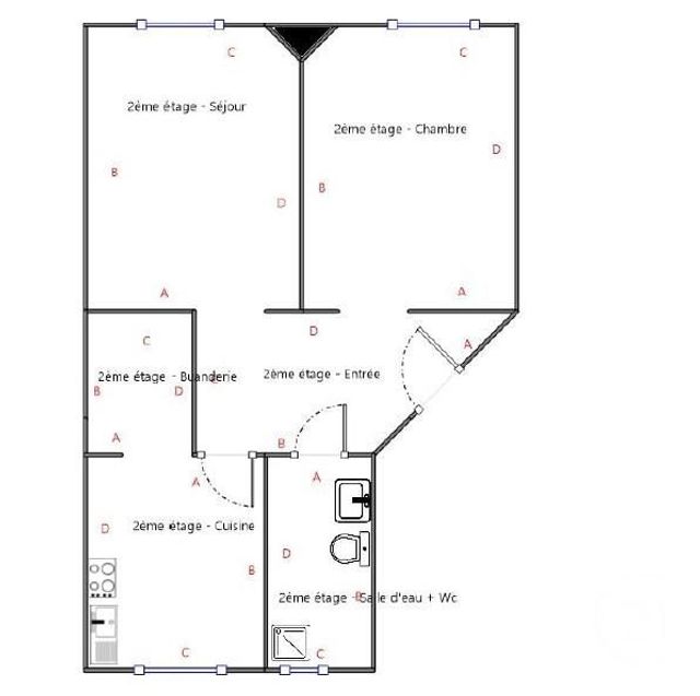 Appartement T2 à louer - 2 pièces - 32.02 m2 - BOULOGNE BILLANCOURT - 92 - ILE-DE-FRANCE - Century 21 Marché Escudier