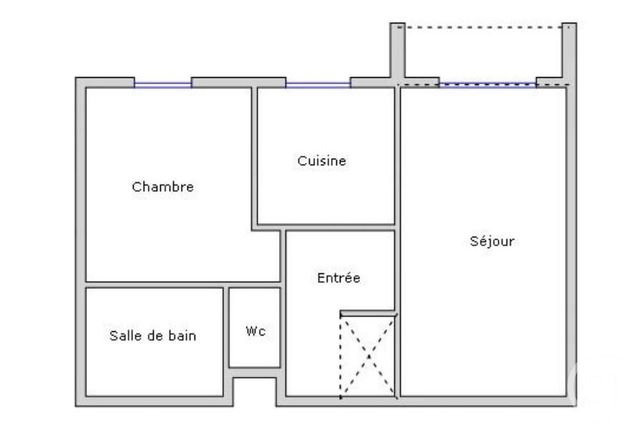 Appartement T2 à louer - 2 pièces - 45.77 m2 - BOULOGNE BILLANCOURT - 92 - ILE-DE-FRANCE - Century 21 Marché Escudier
