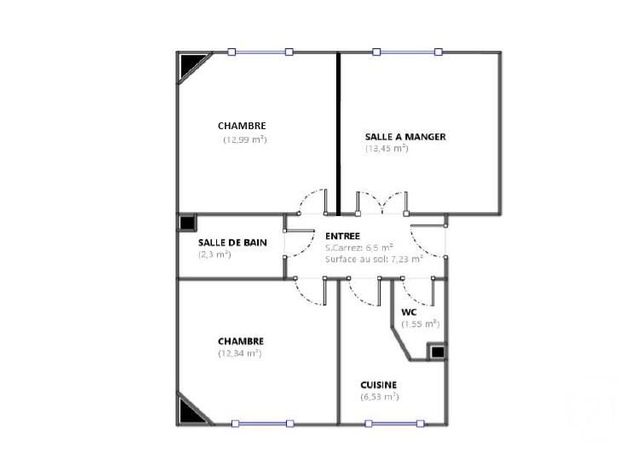 Appartement T3 à louer - 3 pièces - 55.66 m2 - BOULOGNE BILLANCOURT - 92 - ILE-DE-FRANCE - Century 21 Marché Escudier
