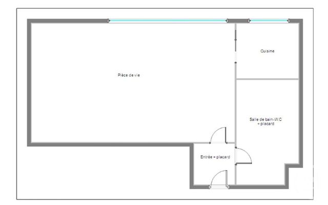 Appartement T1 à vendre - 1 pièce - 31.05 m2 - BOULOGNE BILLANCOURT - 92 - ILE-DE-FRANCE - Century 21 Marché Escudier