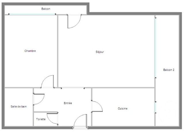 Appartement F2 à vendre - 2 pièces - 55.76 m2 - BOULOGNE BILLANCOURT - 92 - ILE-DE-FRANCE - Century 21 Marché Escudier